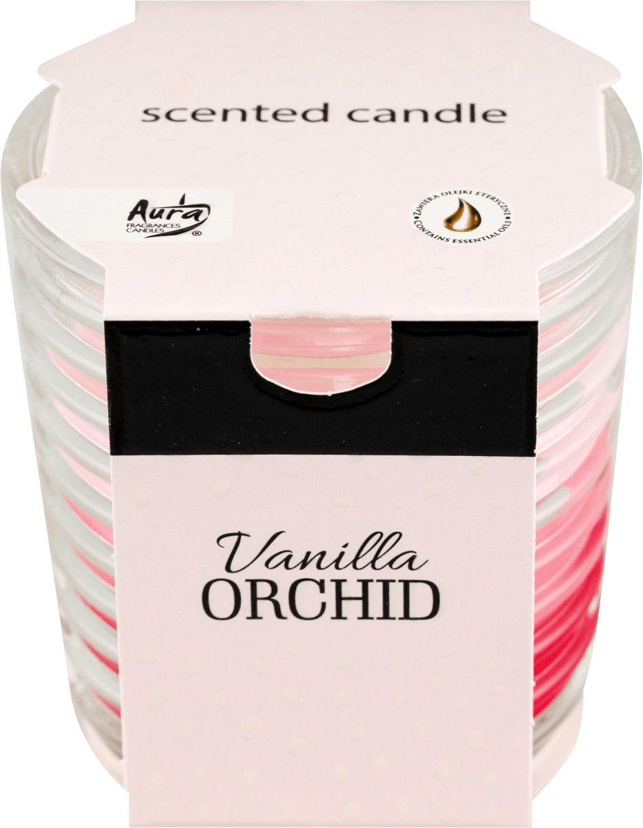 Aura Fragrances Candles Vanilla ORCHID mirisna sveća, 1 kom uvek