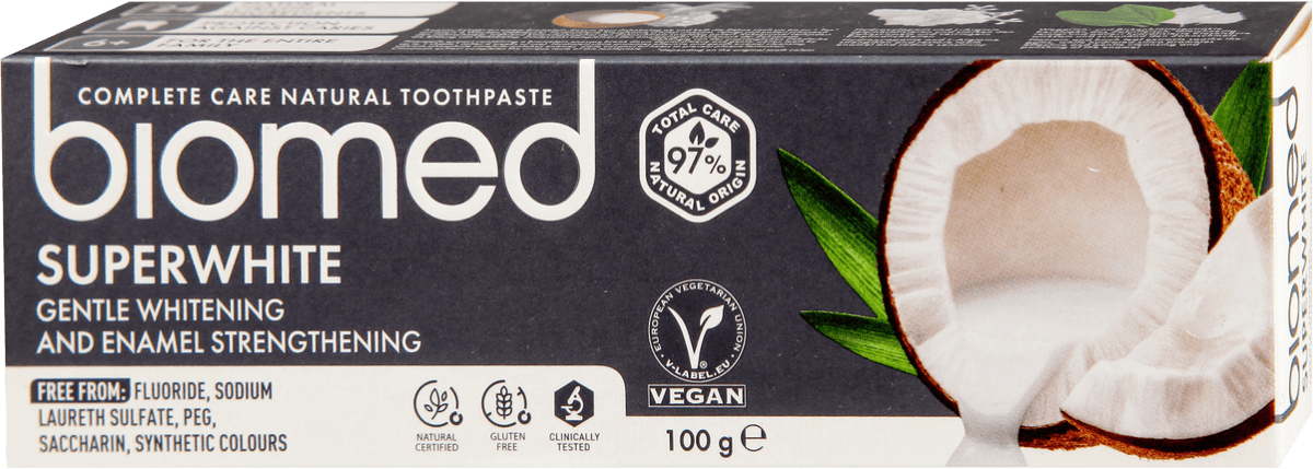 biomed SUPERWHITE- pasta za zube, 100 g | dm.rs