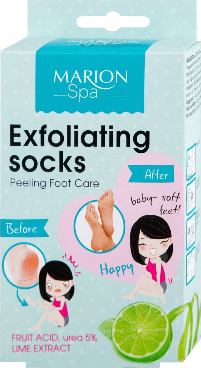 MARION SPA Exfoliating socks spa piling čarape za stopala ekstrakt