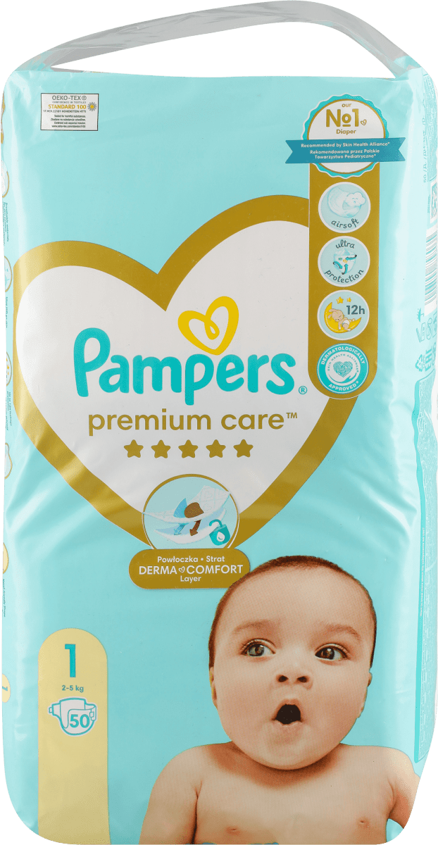 Pampers premium cheap care 1