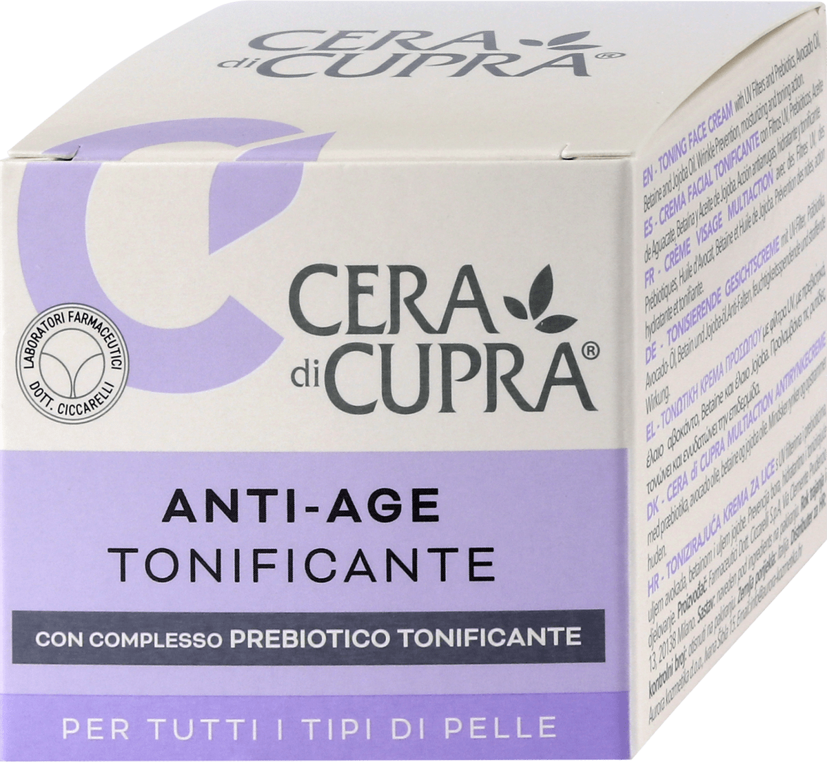 CERA di CUPRA Anti-age Tonificante tonizirajuća krema za lice, 50 ml ...