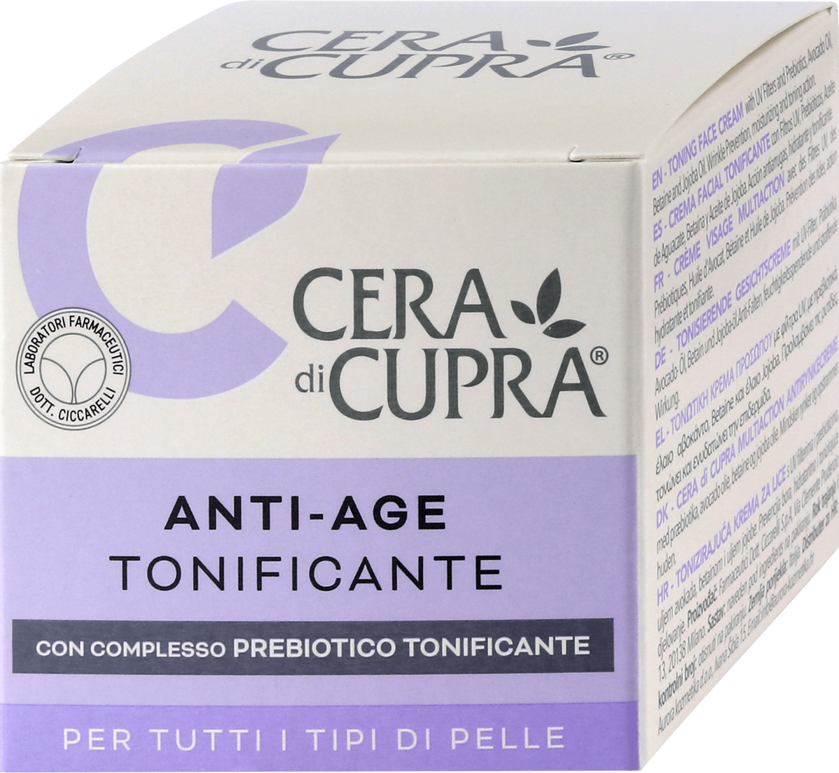 CERA DI CUPRA ANTI AGE tonificante – IlMattodellaCosmetica