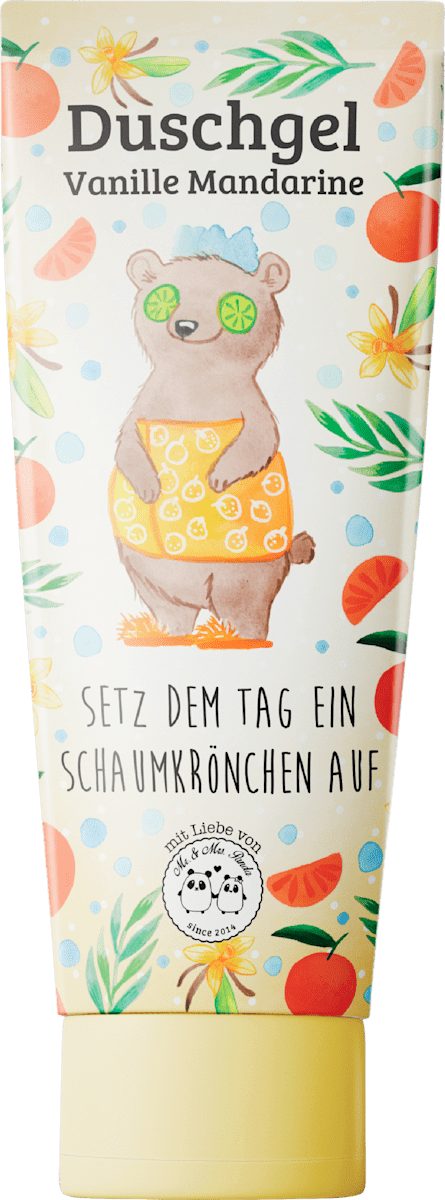 Mr. & Mrs. Panda Duschgel Vanille Mandarine, 200 ml dm.at
