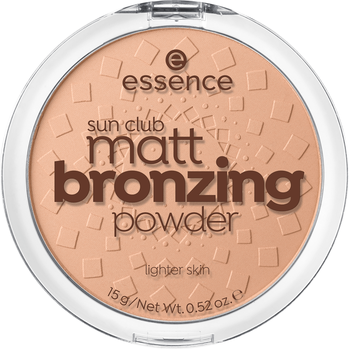essence Kompaktni bronzer Sun Club Matt Lighter skin Natural 01, 15 g