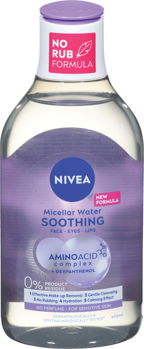 NIVEA Micelarna voda Soothing, 400 ml | dm.si