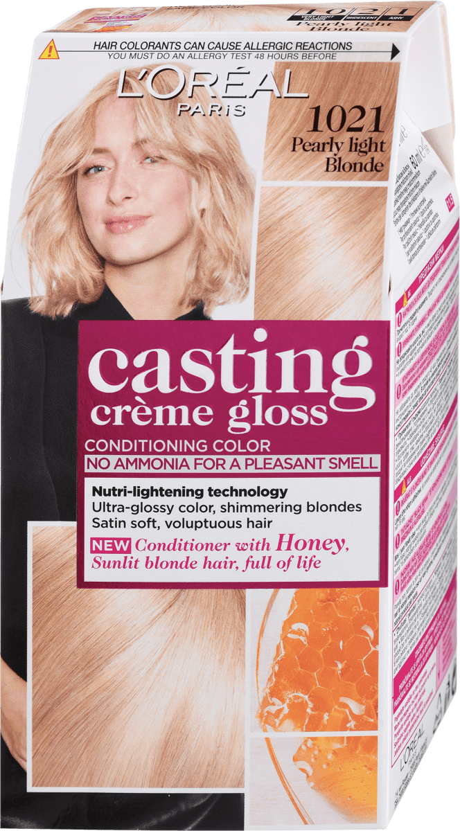 L'ORÉAL PARiS CASTING CREME GLOSS Boja za kosu - 1021 Pearly Light ...