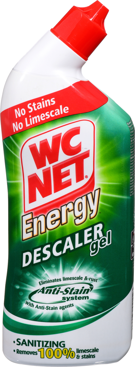 WC NET Čistilo za WC Energy Descaler Gel, 750 ml