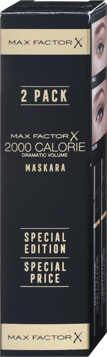 MAX FACTOR 2000 Calorie Dramatic Volume maskara 2 pack 1 kom