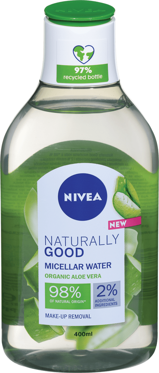 NIVEA Naturally Good micelarna voda, 400 ml | dm.rs