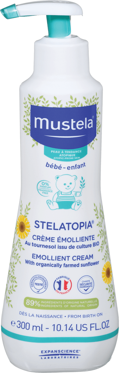 Mustela Stelatopia emolientna krema 300 ml dm.si