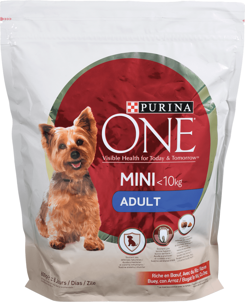 PURINA ONE Mini Adult suha hrana za pse, 800 g | dm-drogeriemarkt.ba