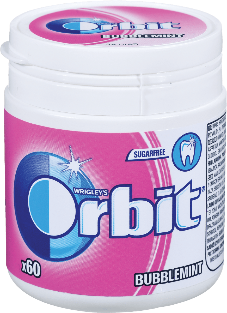 Orbit 2025 bubble gum