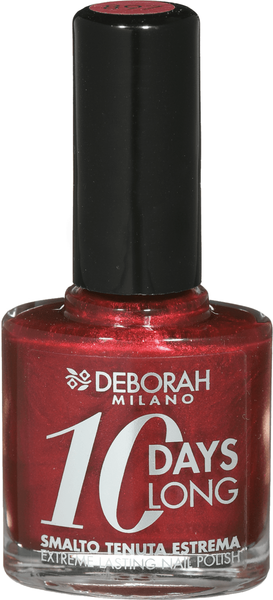 DEBORAH Vernis 0 Days Long N.6, Tenue Jusqu'à 0 Jours Sans Retouche Ou