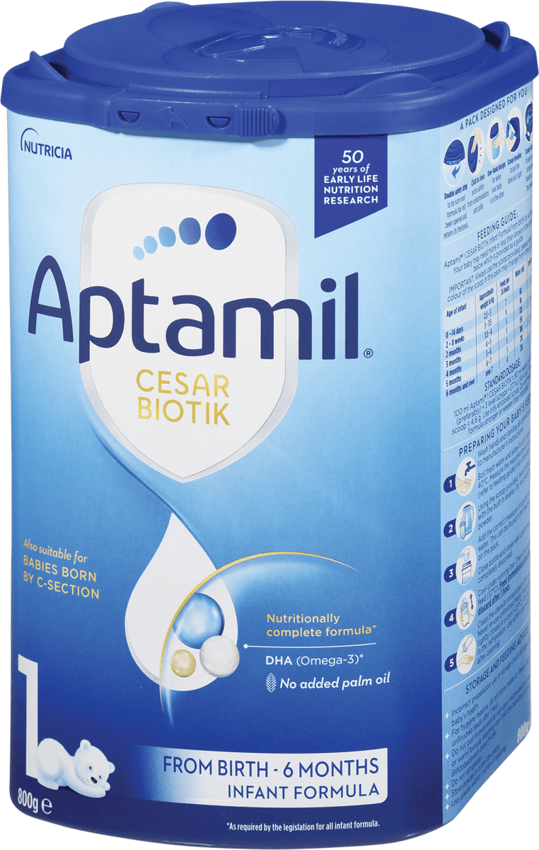 Aptamil Cesar Biotik 1 početna hrana za dojenčad od rođenja nadalje ...