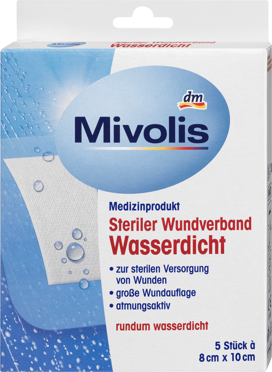 Mivolis Steriler Wundverband Wasserdicht, 5 St dauerhaft günstig online  kaufen