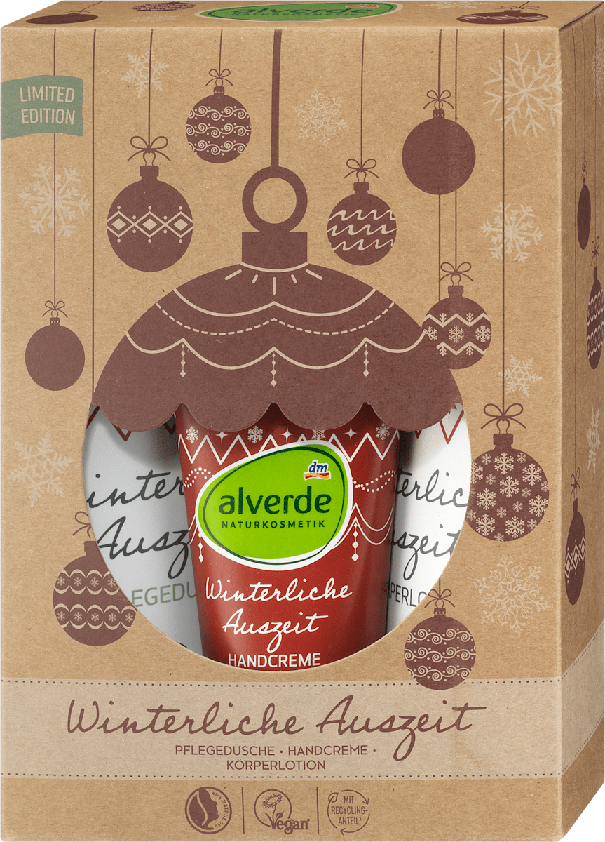 alverde NATURKOSMETIK Geschenkset winterliche Auszeit, 1 St dm.at