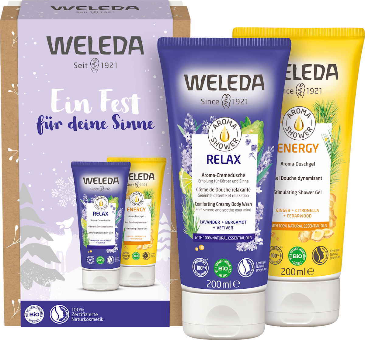 Weleda Geschenkset Ein Fest für deine Sinne 2tlg, 1 St dauerhaft günstig online kaufen  dm.de