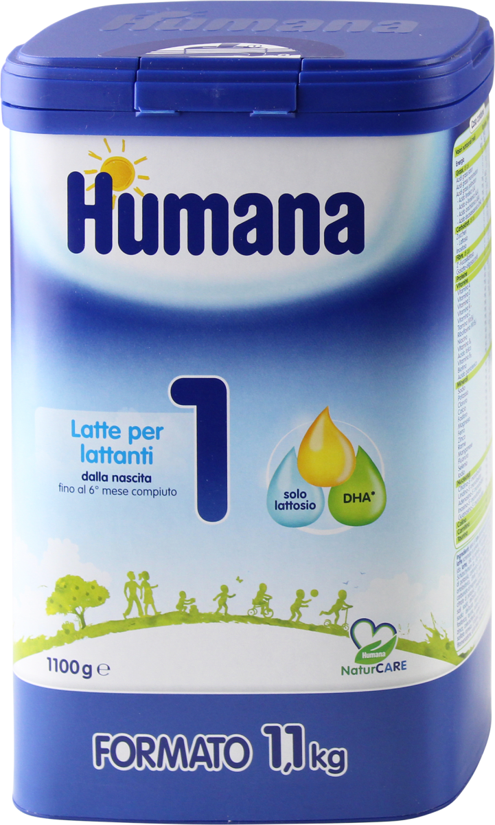 Humana Latte per lattanti 1 in polvere, 1100 g Acquisti online sempre  convenienti