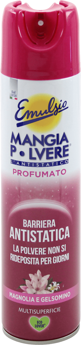 Emulsio MangiaPolvere L'antistatico Profumato magnolia e gelsomino, 300 ml  Acquisti online sempre convenienti