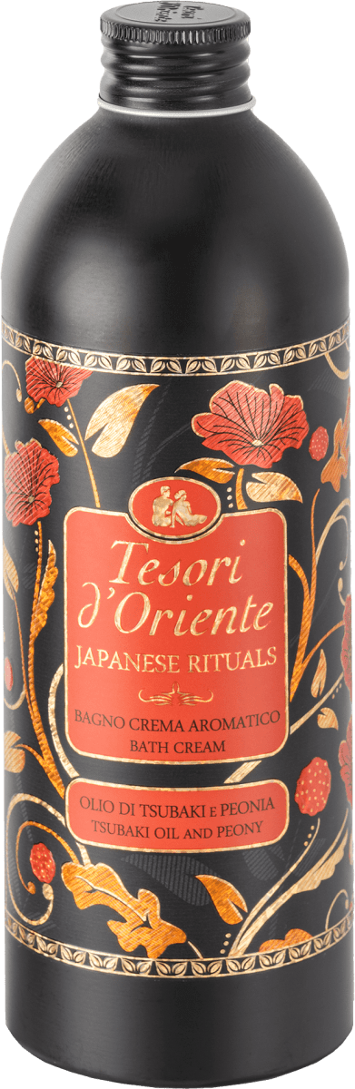 Tesori d'Oriente Japanese Rituals Bagno crema aromatico con olio di tsubaki  e peonia, 500 ml Acquisti online sempre convenienti
