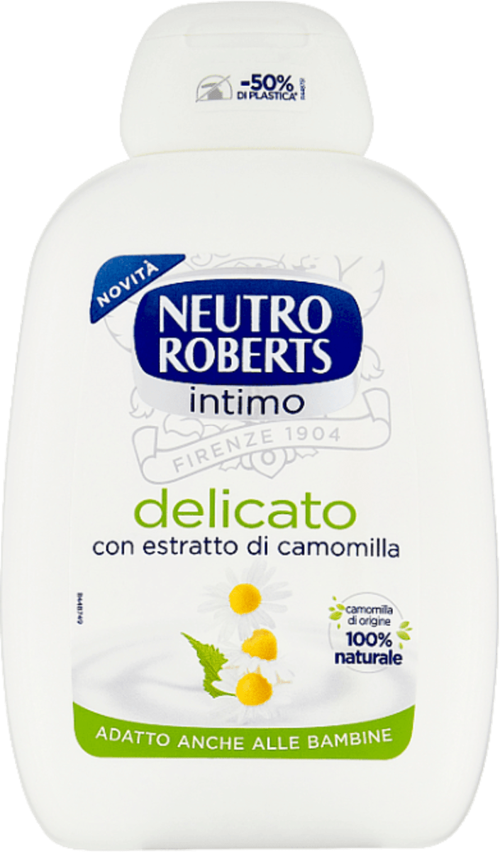 NEUTRO ROBERTS Detergente intimo delicato con estratto di camomilla, 200 ml  Acquisti online sempre convenienti