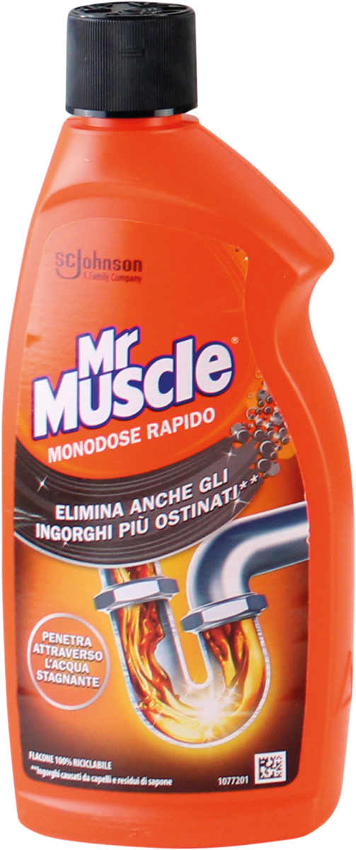 Mr Muscle Monodose rapido disgorgante per ingorghi, 500 ml Acquisti online  sempre convenienti