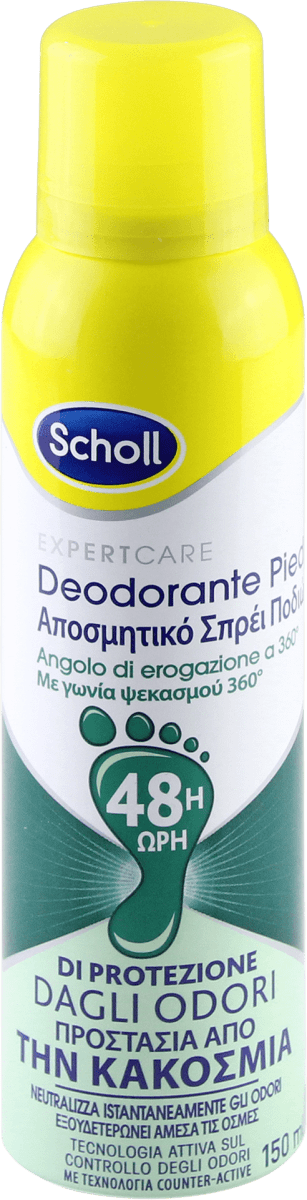 Scholl Expert Care Deodorante piedi, 150 ml Acquisti online sempre  convenienti
