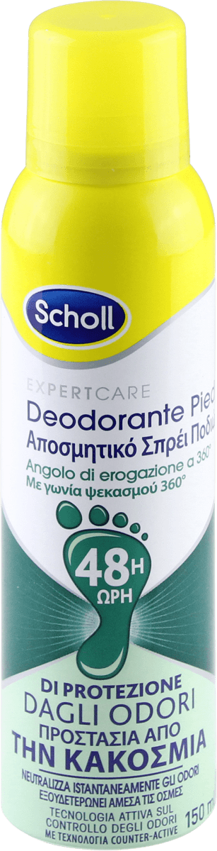 Deodorante Piedi Scholl Traspirante Anti Odori Spray ExpertCare