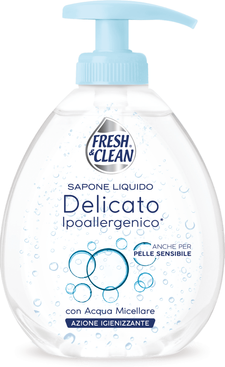 FRESH & CLEAN Sapone liquido delicato ipoallergenico, 300 ml Acquisti  online sempre convenienti