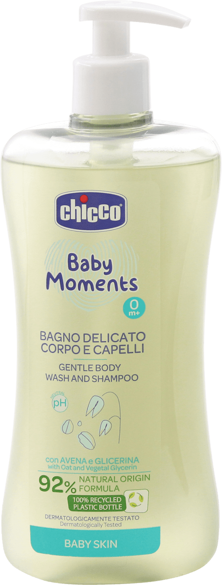 Chicco Bagno delicato corpo e capelli Baby Moments, 500 ml Acquisti online  sempre convenienti