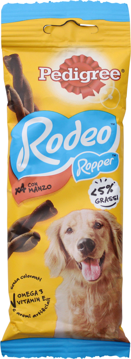 Pedigree Snack al manzo Rodeo, 70 g Acquisti online sempre convenienti