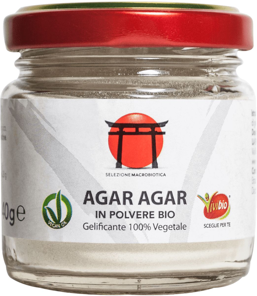 Vivibio Agar agar biologico in polvere, 40 g Acquisti online sempre  convenienti