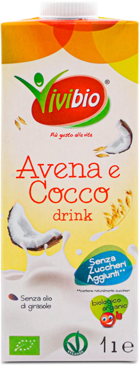 Vivibio Bevanda vegetale all'avena e al cocco, 1 l Acquisti online