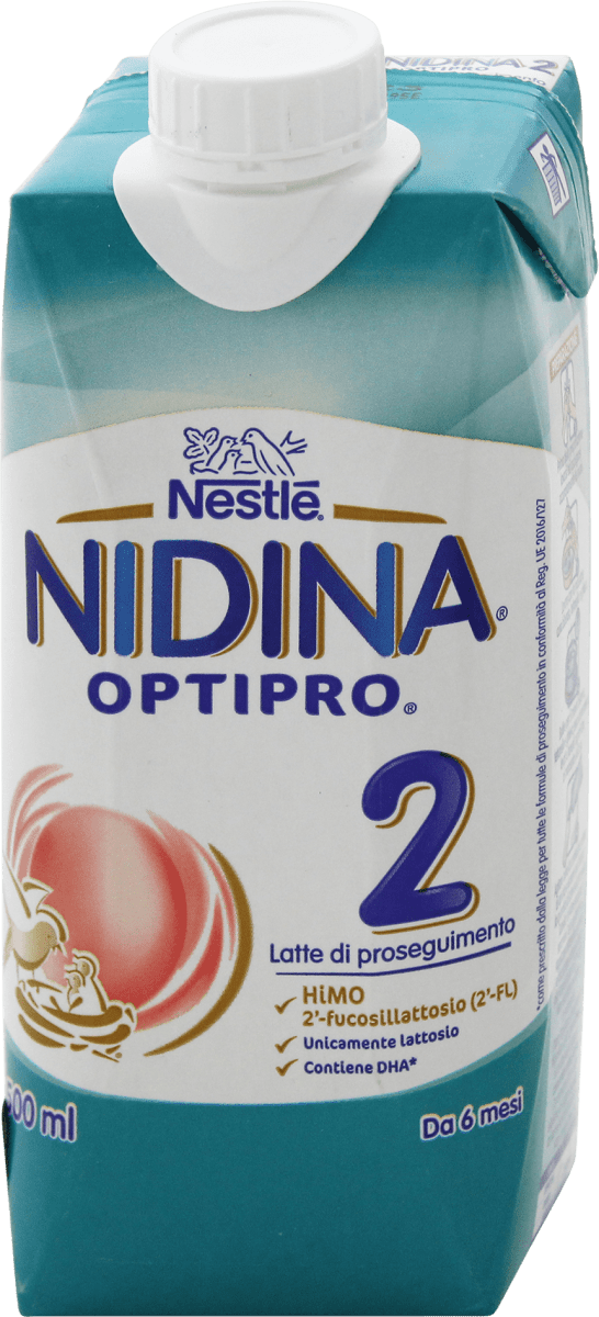 Nestlé Nidina Latte di proseguimento liquido 2, 500 ml Acquisti online  sempre convenienti