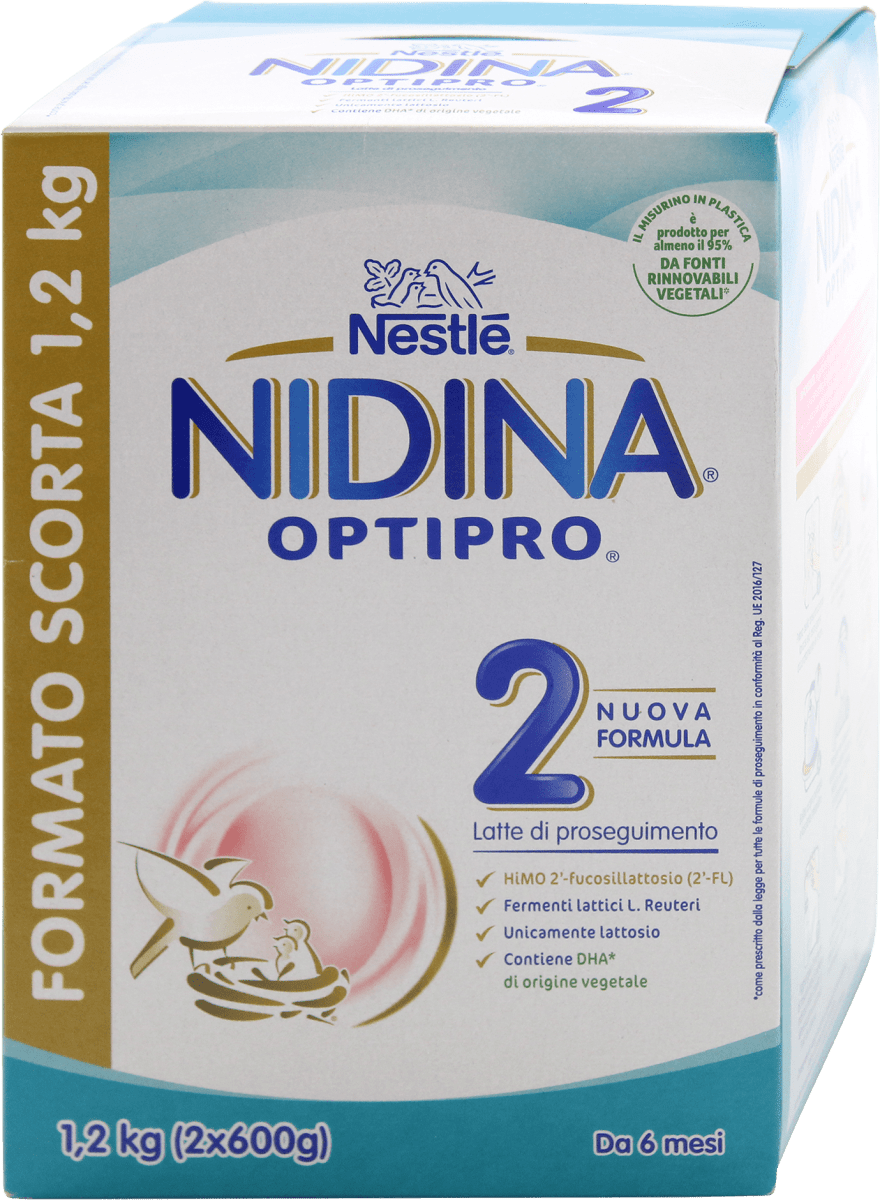 NESTLÉ NIDINA Optipro 2 da 6 mesi Latte di proseguimento liquido