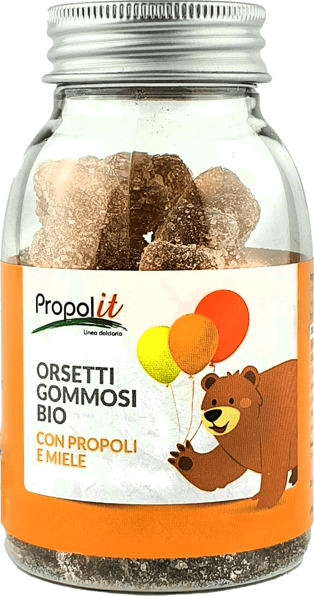 KONTAK Orsetti gommosi bio con propoli e miele, 80 g Acquisti online sempre  convenienti