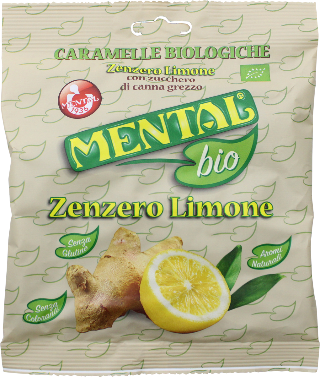 MENTAL bio Caramelle zenzero e limone, 90 g Acquisti online sempre  convenienti