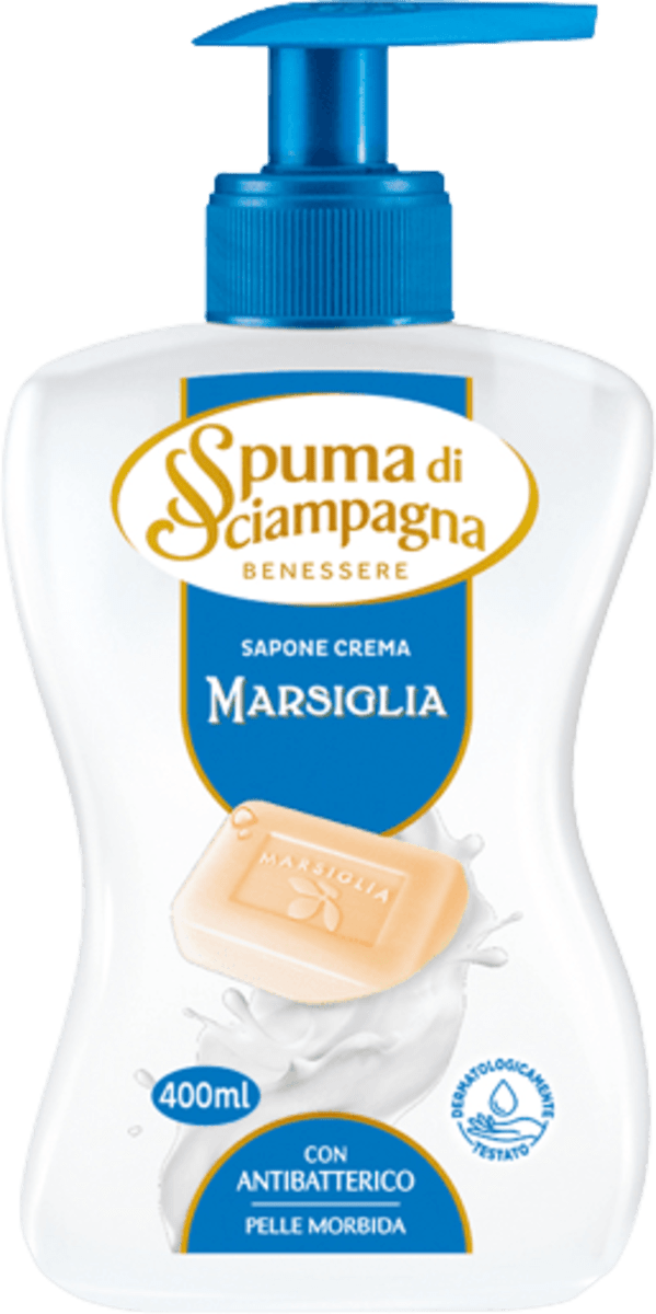 Spuma di Sciampagna Sapone crema Marsiglia, 400 ml Acquisti online sempre  convenienti
