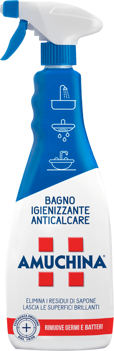 AMUCHINA SPRAY BAGNO IGIENIZZANTE ANTICALCARE 750