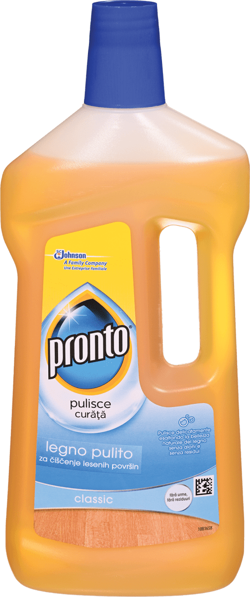 Pronto Legno Pulito tekućina za čišćenje drvenih površina, 750 ml