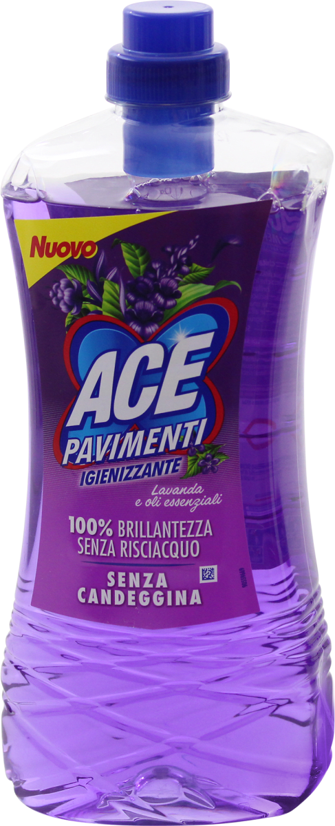 ACE Detergente igienizzante per pavimenti lavanda e oli essenziali, 1 l  Acquisti online sempre convenienti