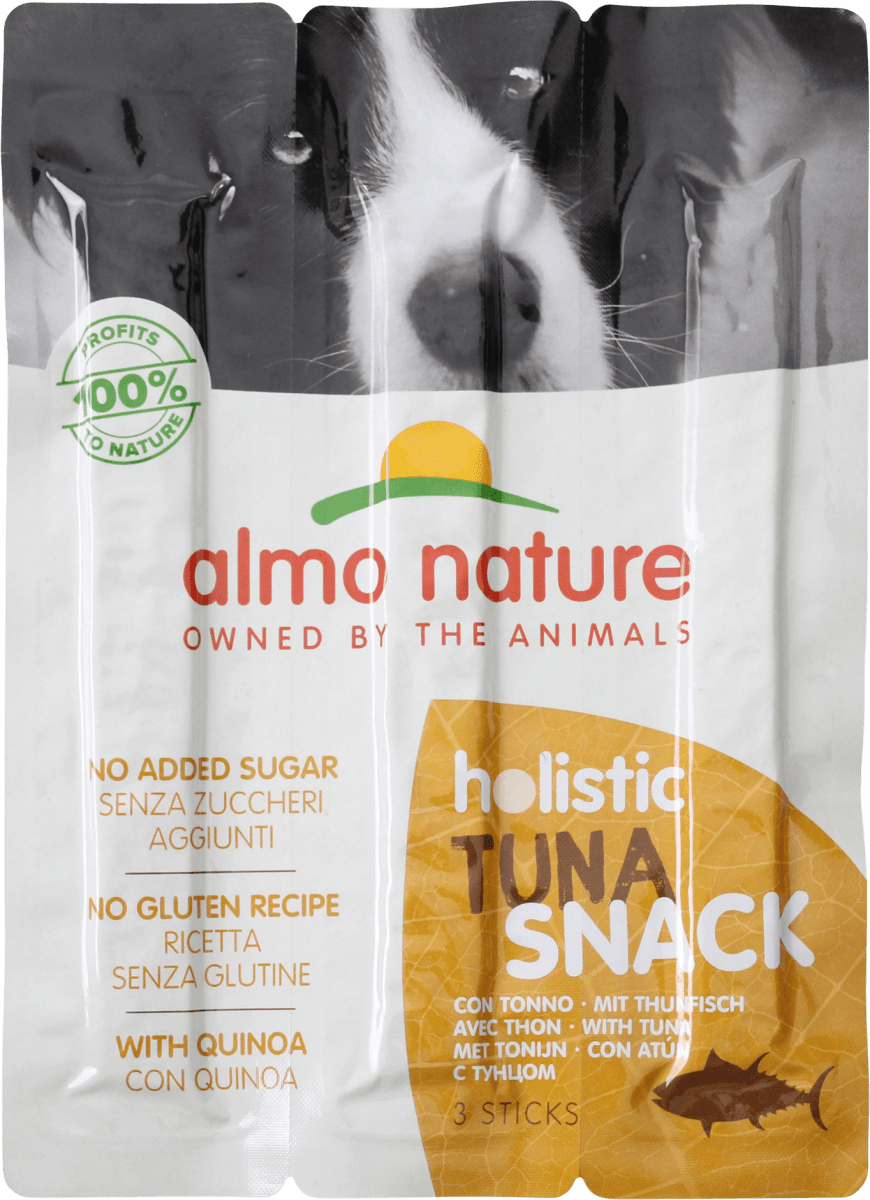 almo nature Snack per cani Holistic con tonno, 30 g Acquisti online sempre  convenienti