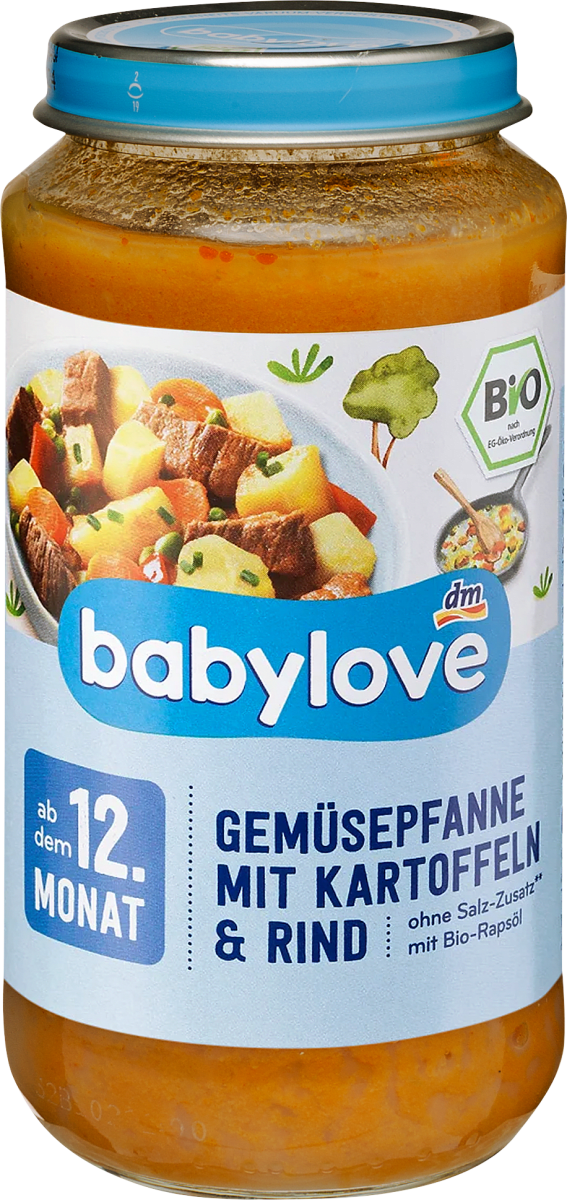 babylove Omogeneizzato Verdure Patate e Carne, 250 g Acquisti online sempre  convenienti