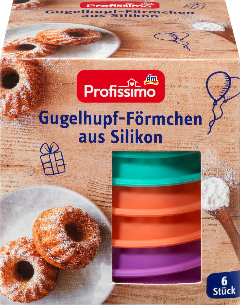 Profissimo Pirottini per dolci in silicone, 6 pz Acquisti online sempre  convenienti