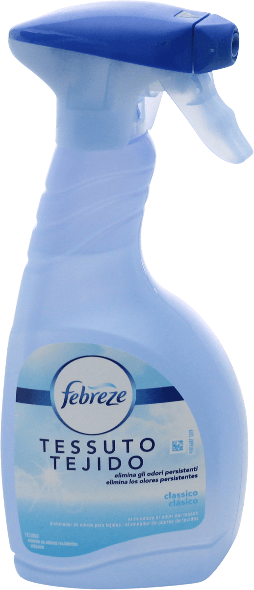 Eliminador de olores en tejidos Clásico spray 500 ml · FEBREZE
