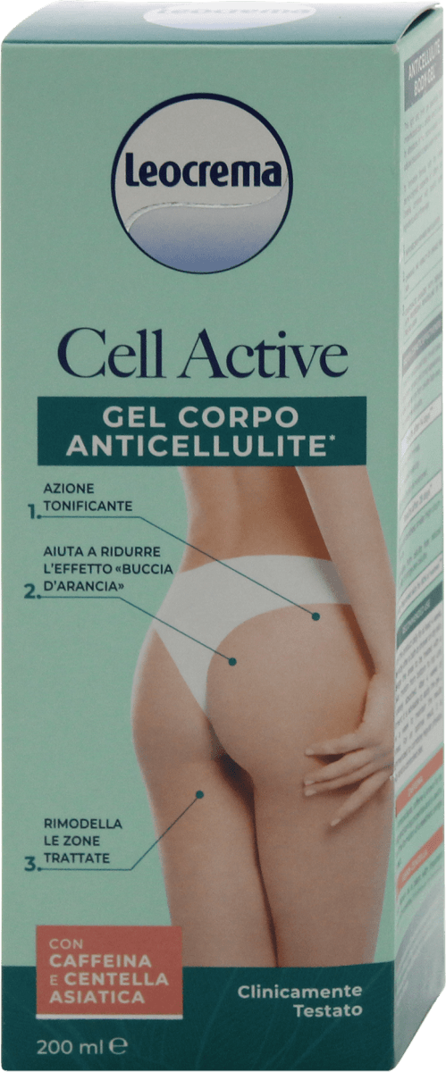 Leocrema Corpo Slim Fit – Straffende Bodylotion 200 Ml, Für Glatte & Feste Haut