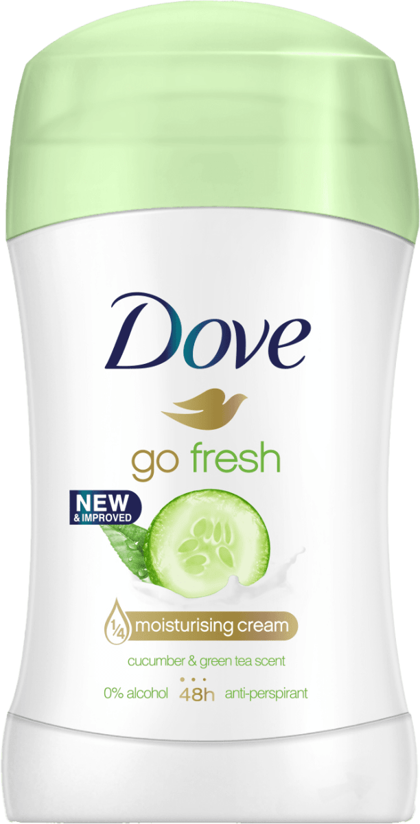Dove Deodorante stick go fresh cetriolo e tè verde, 40 ml Acquisti online  sempre convenienti