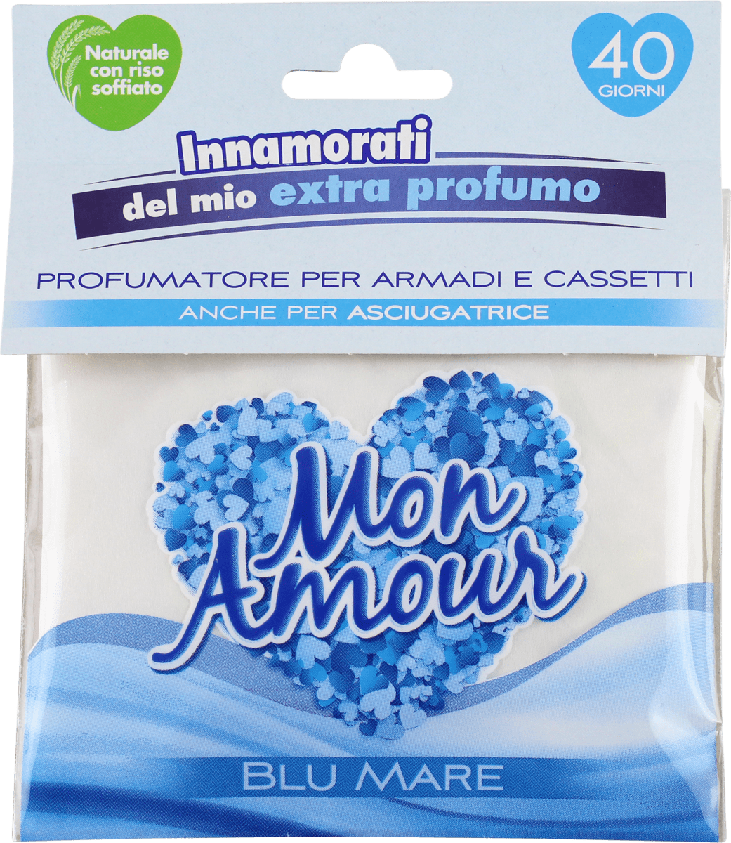 Don Algodon Ambients Deodorante per ambienti profumatore Armadio Buste  Profumate Don Algodon, Carta, Blu, Confezione da 4 x 13 g