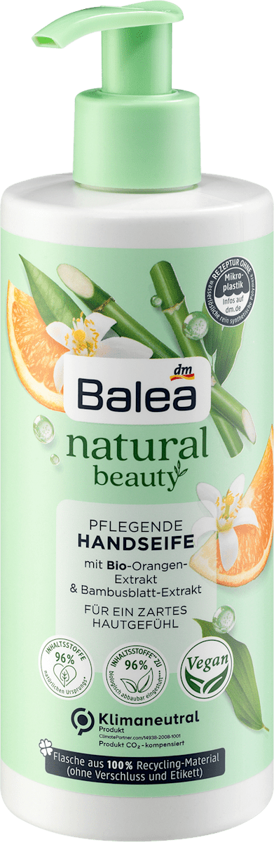 Balea Подхранващ сапун за ръце natural beauty, 300 ml Пазарувайте ...