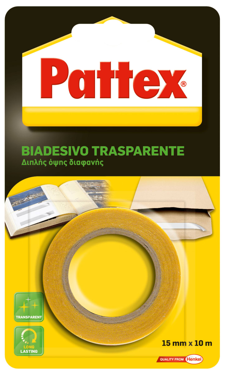 Pattex Nastro biadesivo trasparente, 1 pz Acquisti online sempre  convenienti